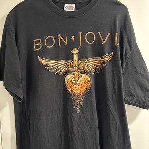Official Bon Jovi concert shirt.